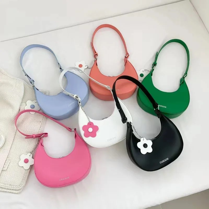 

Fashion Shoulder Bags Fashion Small Women Mini Shoulder Messenger Fancy College Girls Shoulder Bags Ladies Simple Handbags