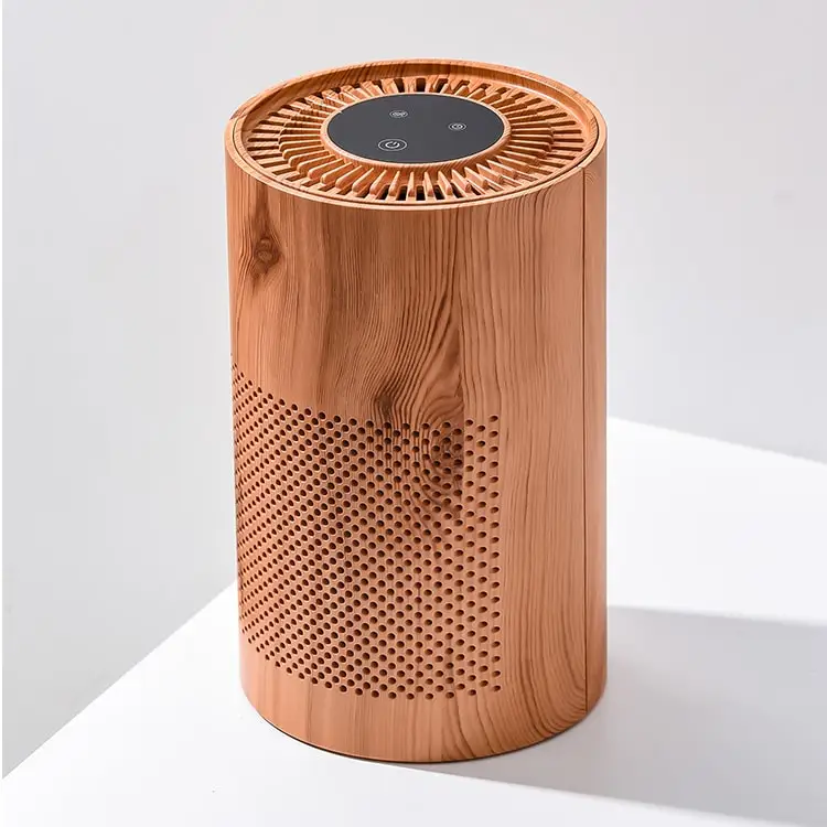 

WSTA Wood Grain Desk Air Cleaner Anion Hepa Purificador De Ar