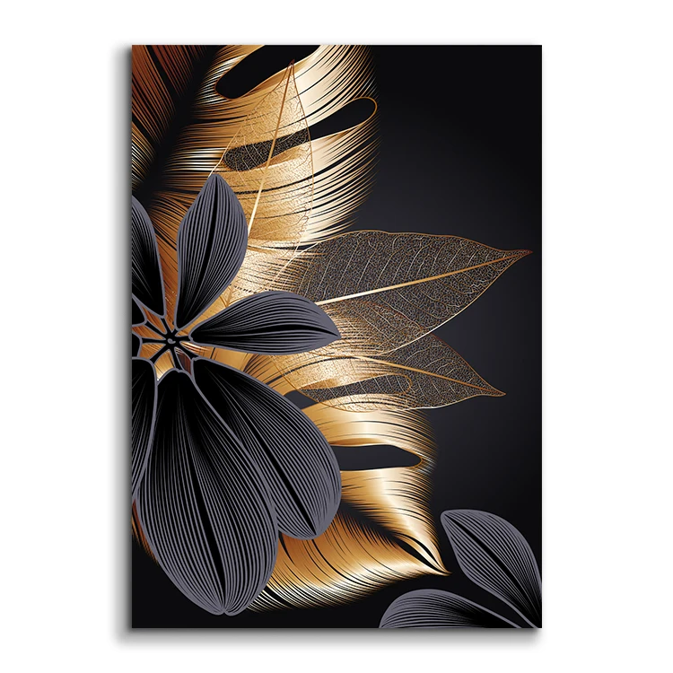 2025 Hot Sale Flower Abstract Art Printing Paintings Prints Canvas Painting for Home Decoration