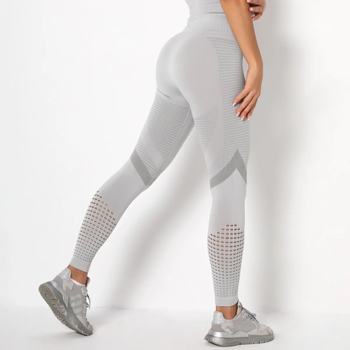 

Custom logo High elastic tiktok Seamless Work Out Yoga Pants Fitness NVGTN Gym Leggings For Women, Customized colors