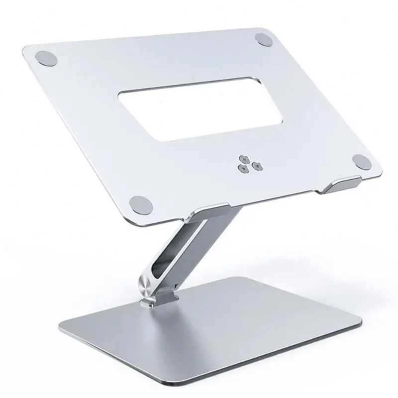 

Computer table with bookshelf REKuv nottable laptop stand, Silver