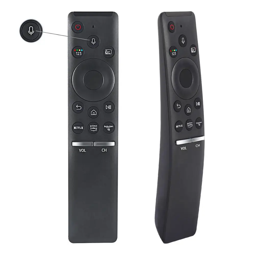 

factory new arrival Remote Control Replacement For Samsun Smart Tv bn59-01312b with voice Universal remote controller have stock, Black