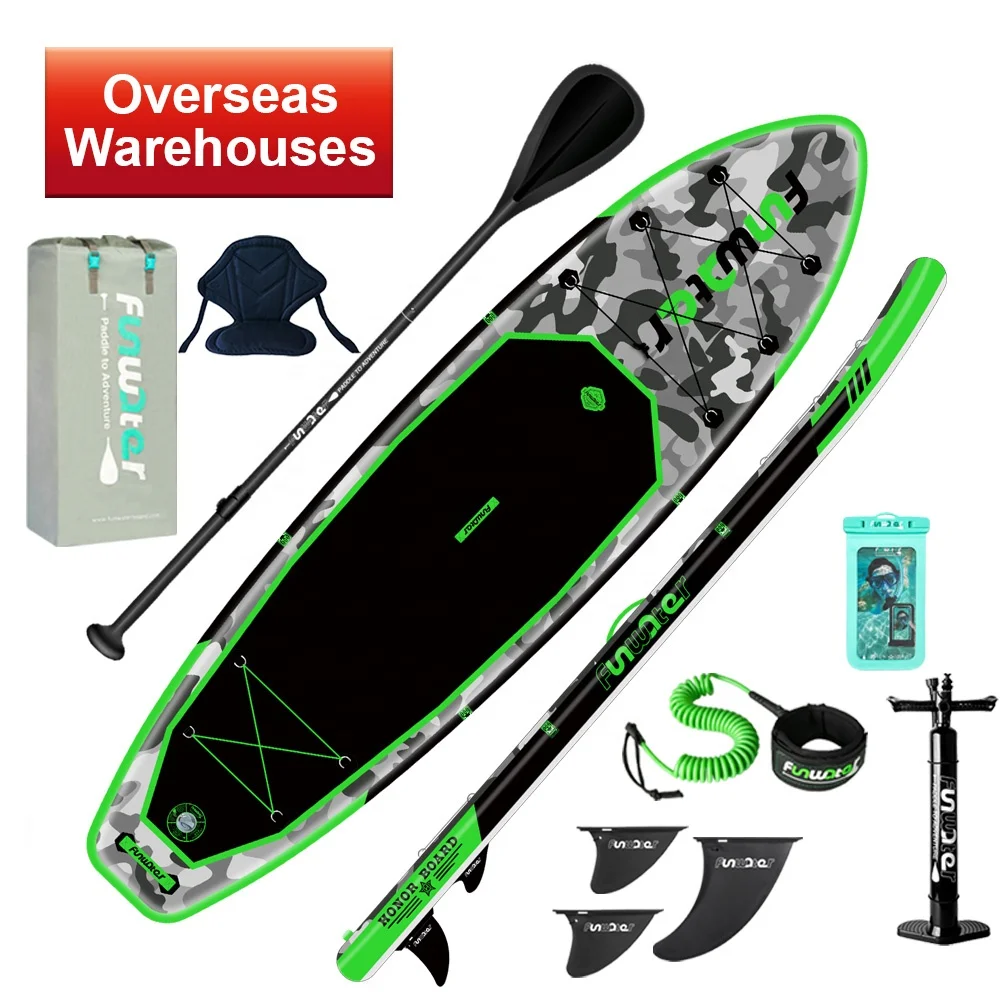

FUNWATER Drop Shipping sup-board surface paddleboard stand board paddle inflatable inflatable stand up paddle board
