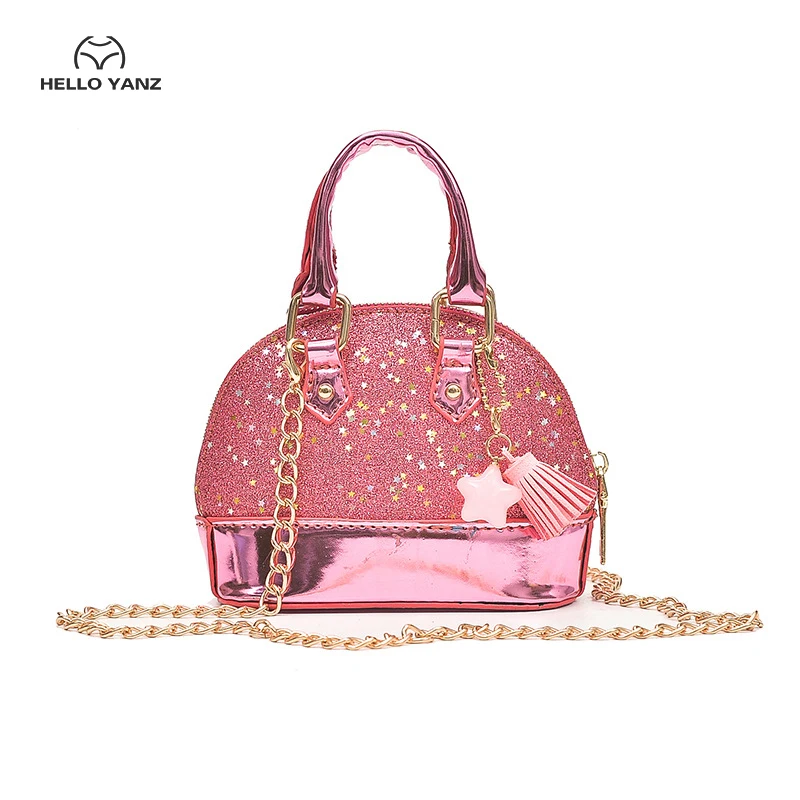 

Little Girls' Sequins Handbags Princess Crossbody Bag Mini Satchel Gifts Kids Shoulder Bag Cute Sequin Mini Shell Bag, Colorful