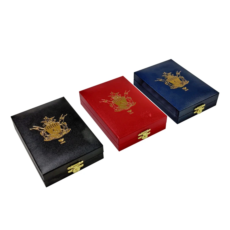 Custom Luxury Medal Box Plastic Boxes For Gold Coin Gift Packaging With