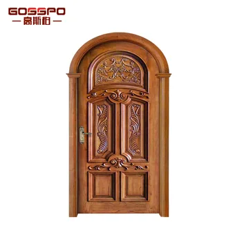 Interior Door Carving Arched Top Door Solid Wood Door Buy Solid Wood Door Arched Top Door Wood Carving Door Design Product On Alibaba Com