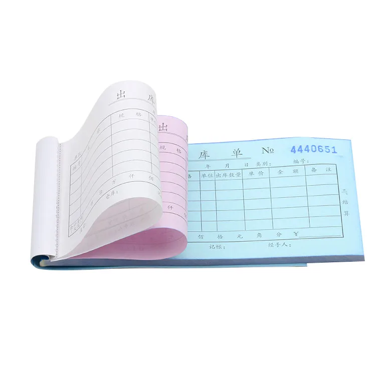 
Yulu Paper direct supply Duplicate or triplicate NCR carbonless note book 