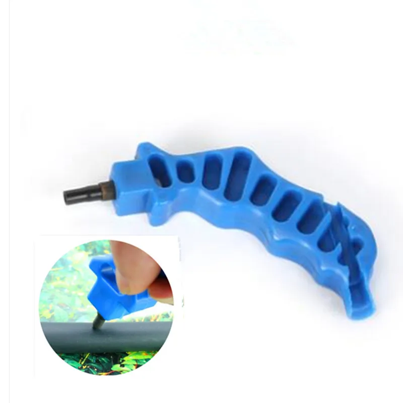 

4mm Blue Simple Punch Poly Emitter Hose Hole Punch Greenhouse Micro Accessory Irrigation Punch Tools