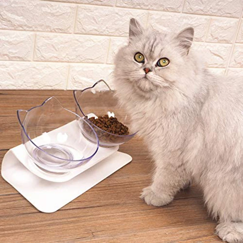 

Stress-Free Detachable Elevated Stand Pet Feeder Bowl Suit for Cat Dog