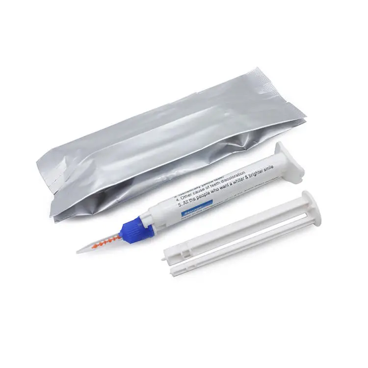 Professional Bleaching Teeth Whitening Gel With 2.5ML or 5ML Wholesale Dual Barrel Teeth Whitening Gel