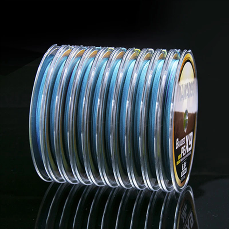 

100m horse strong pull pure original silk Multifilament powerful 9 Strands Braided Fishing Line