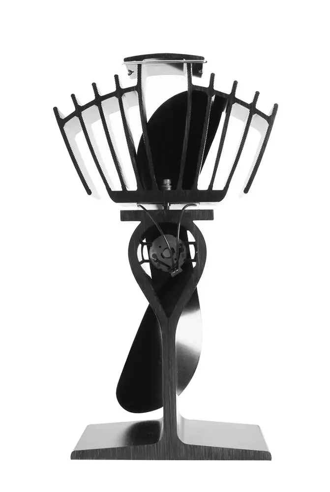 
Silent Operation Heat Powered Stove Fan 2-Blade 