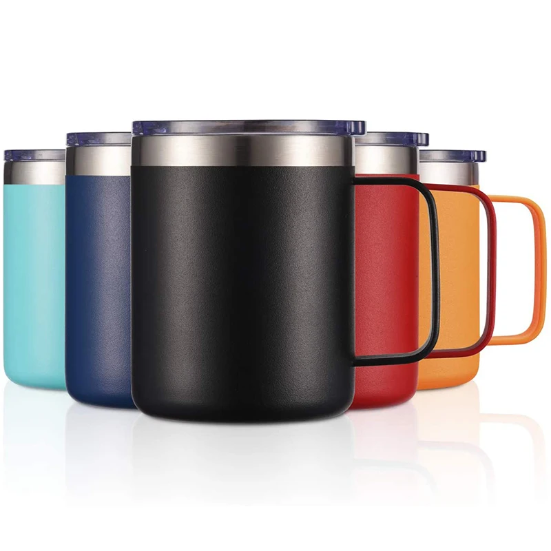 

Wholesale 13oz Custom 304 Double Wall Stainless Steel Vacuum Insulated Thermos Coffee Mug, Customized color