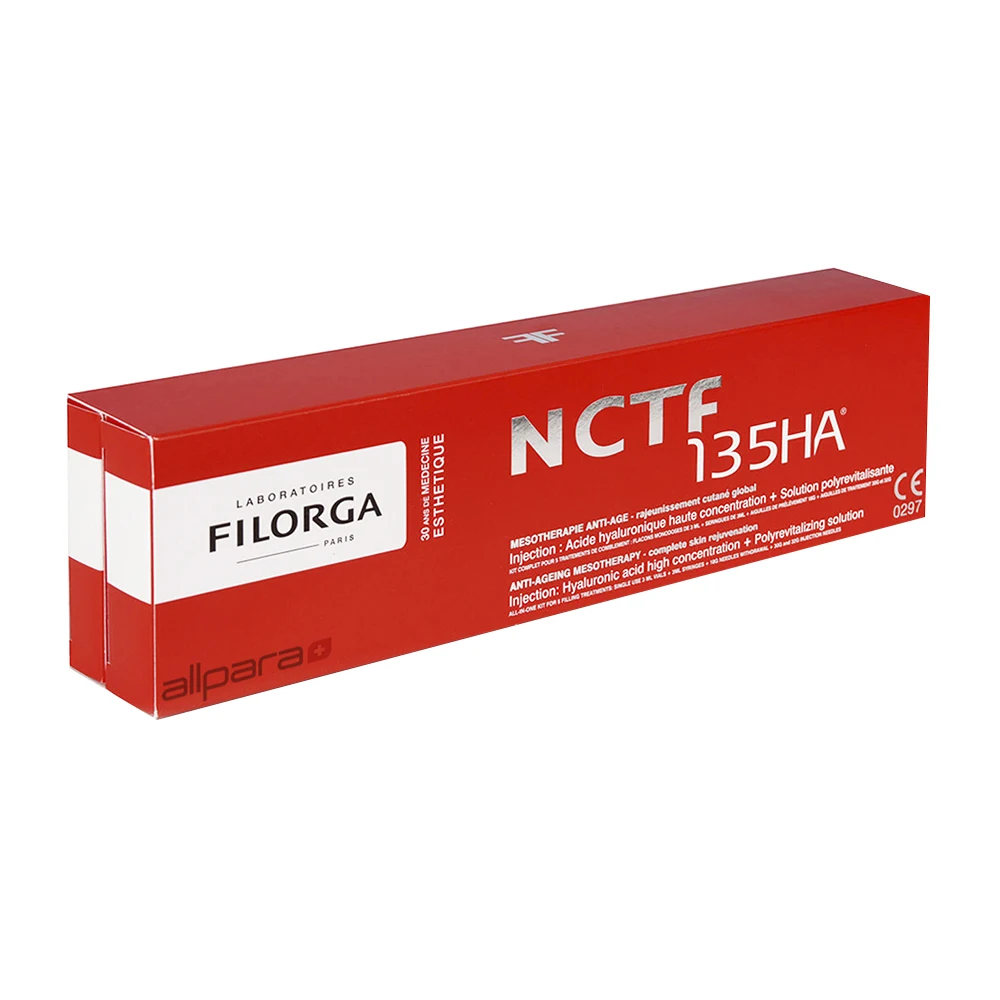 

2020 High Quality Filorga NCTF 135 HA 5X3ml for Face Remove Wrinkle, Transparent colorless