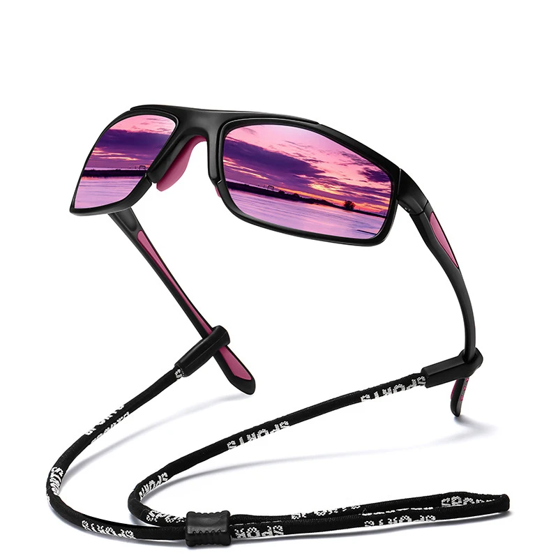 

Lmamba 2021 New Detachable Popular Sports Driving Sunglasses Men Custom Logo Polarized TR Sun Glasses Night Vision Glasse