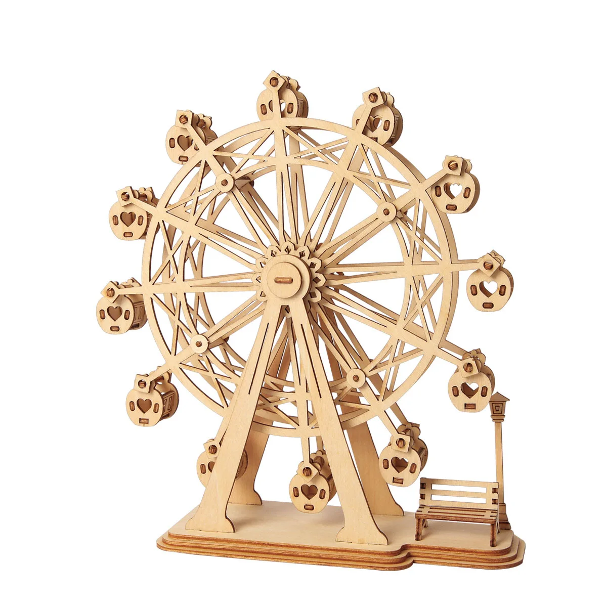 

Kids Gift Recreation Facilities Ferris Wheel DIY Wooden Toys