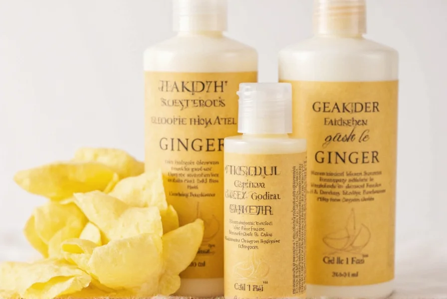 Close-up of fresh ginger root being grated for natural hair care