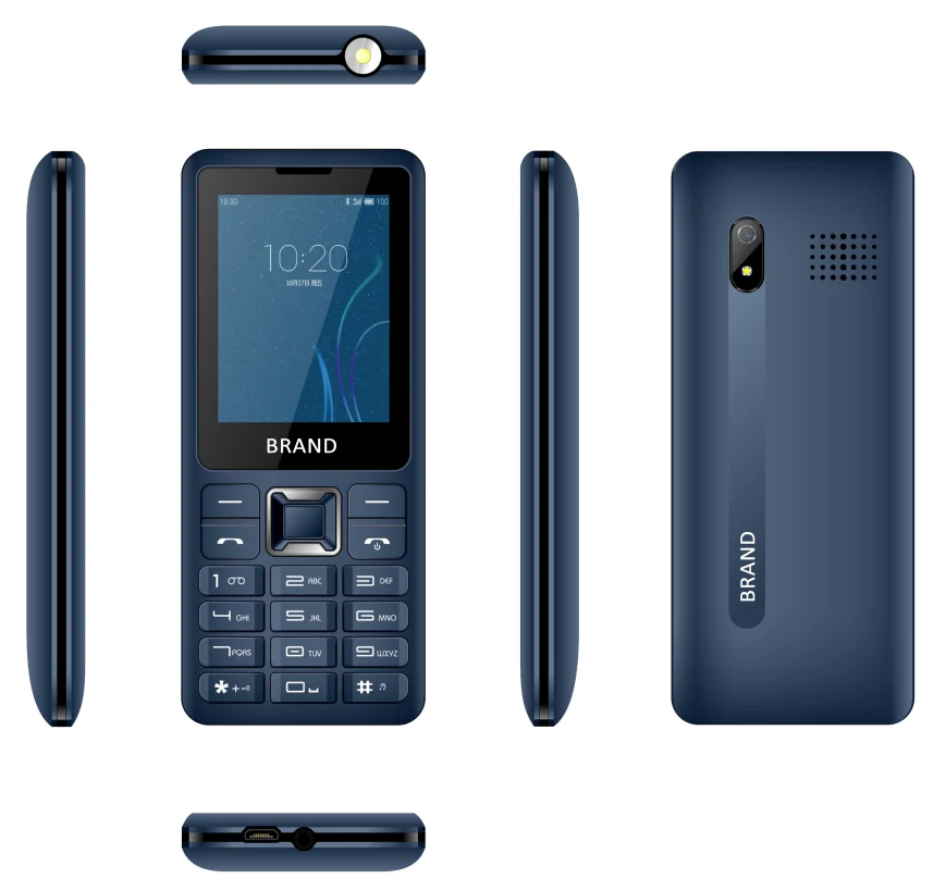 Inch 2.4 Mobile Phone with Spreadtrum 6531E Dual Cards