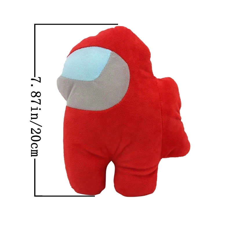 red among us plush