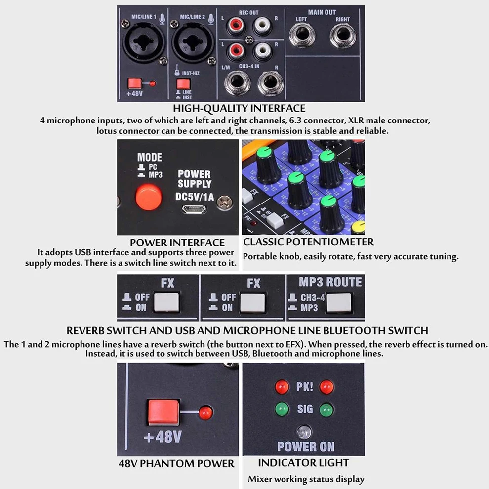 mp3/cd mixer player with fly case