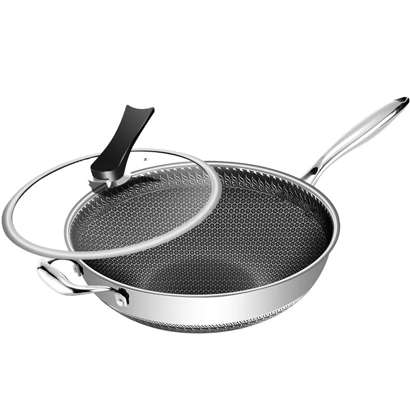 

Multi-Function Stainless Steel Non-Stick Flying Pan
