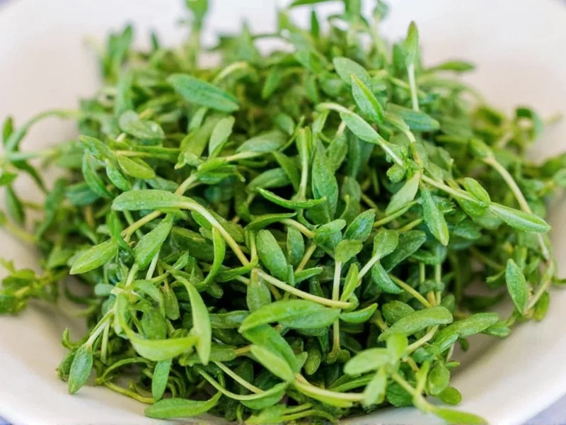 What Does Thyme Taste Like: Flavor Profile Explained
