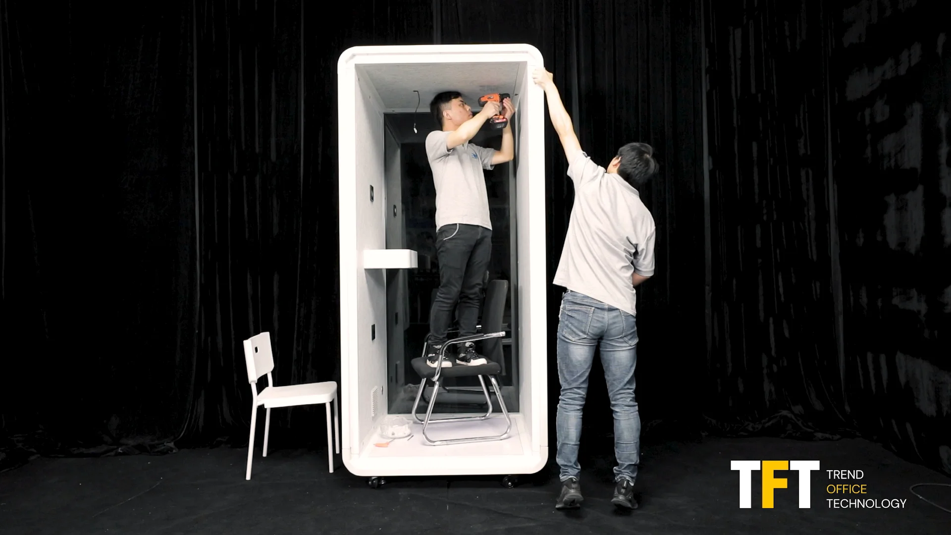 Movable Affordable Modern Acoustic Sound Absorbing Office Furniture Soundproof Cabins Booth