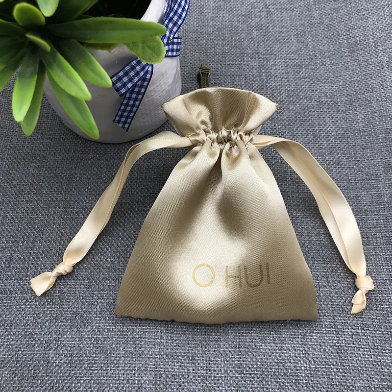 satin pouch gift bag