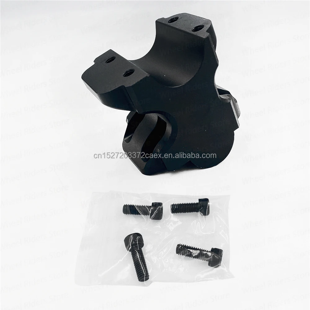 Official for Kaabo Upgrade 55mm High Handle Raised Adapter for Wolf Warrior King GT 60v GT Scooter Spare Parts Accessories