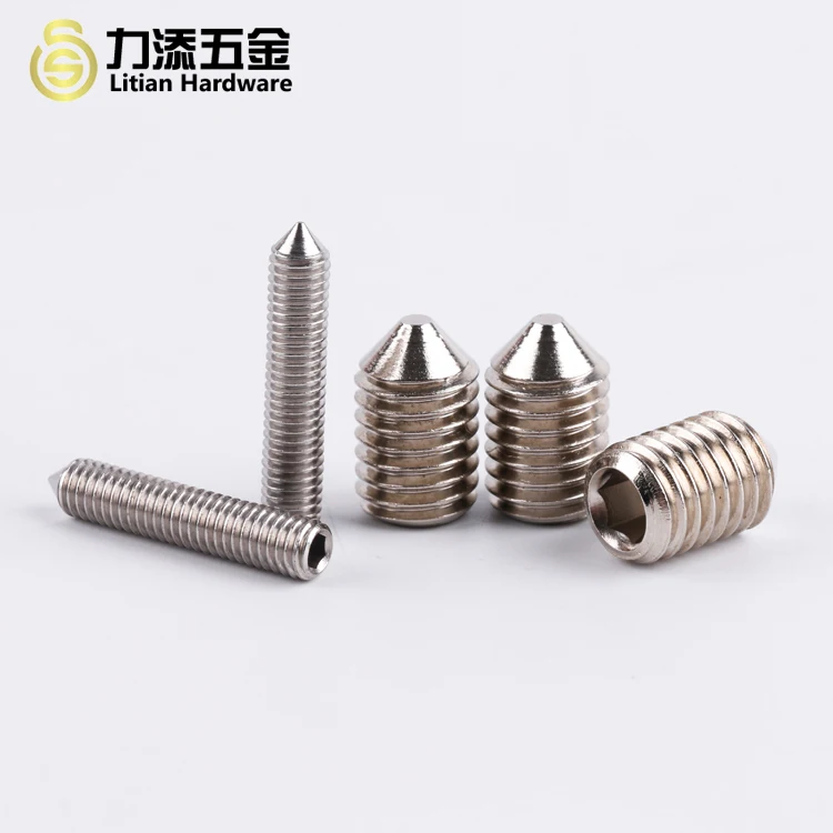 
Stainless Steel 304 DIN912 Hexagon Socket Set Screws 