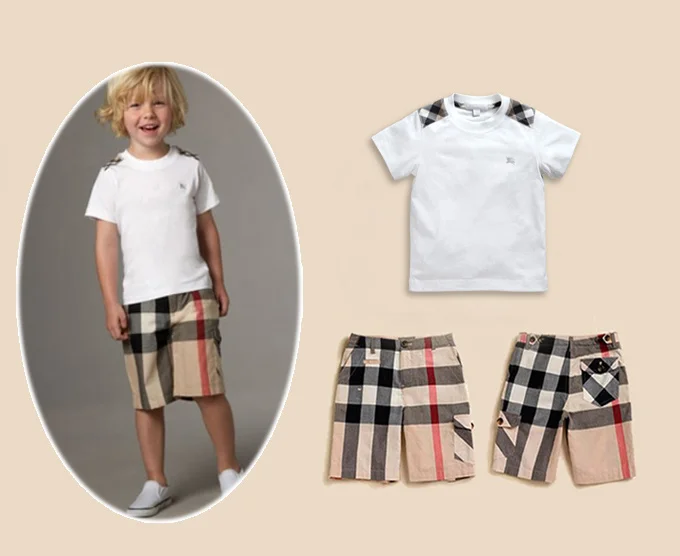 

kids clothing 2021short sleeve cotton T-shirt+ shorts boys outfit track suits childrens pajama set designer kids wear summer set