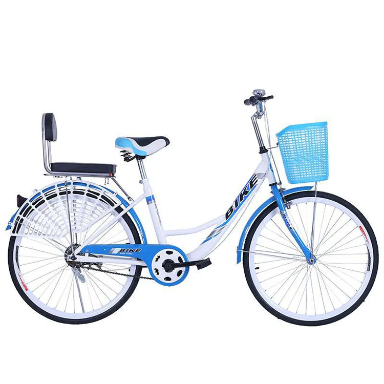 

24 Inch Student City Bicycle Women Bike Popular Lady Classic Retro Road Bike, Pink, blue, purple, chocolate