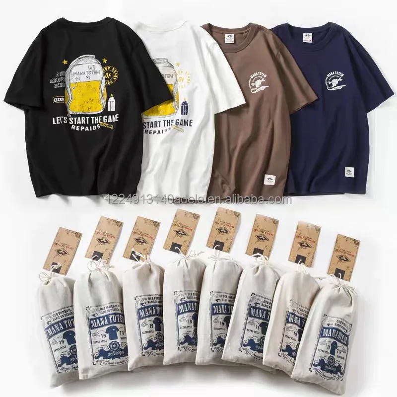 

Factory short sleeve round neck men's t-shirt 100% cotton causal Summer T-shirts for men