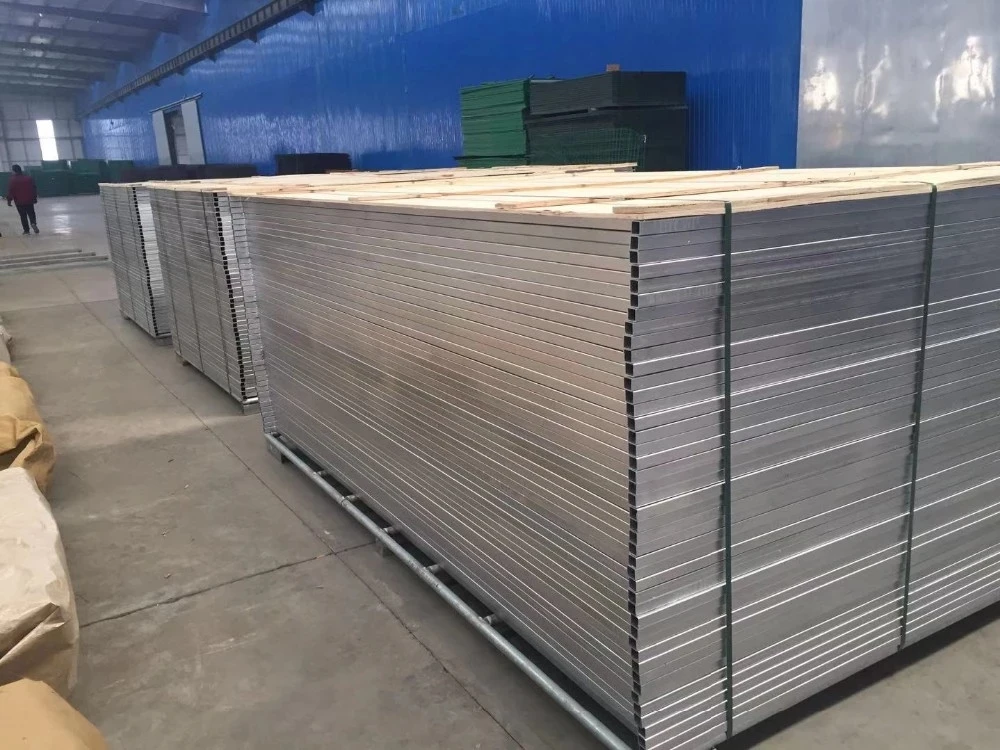 Canada Used Construction Site Temporary Galvanized Steel Fence