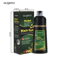 

Wholesale Augeas Brand Dark Brown Natural Ammonia Free Manufacturer Dye Private Label Black Hair Color Shampoo in Hair Dye