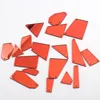 Red High Light Acrylic Sew On Irregular Rhinestones Mixed Shape Mirror Clothing patch Rhinestone