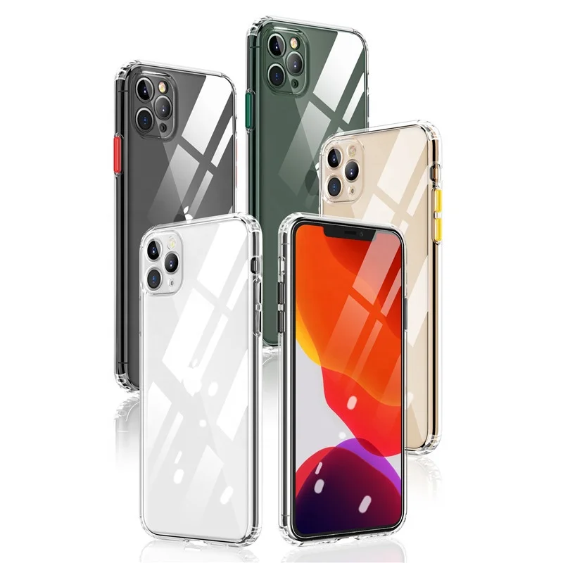

Transparent Matte Mobile cell phone back case cover for iphone 12 max