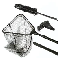 

In Stock fishing telescopic landing net