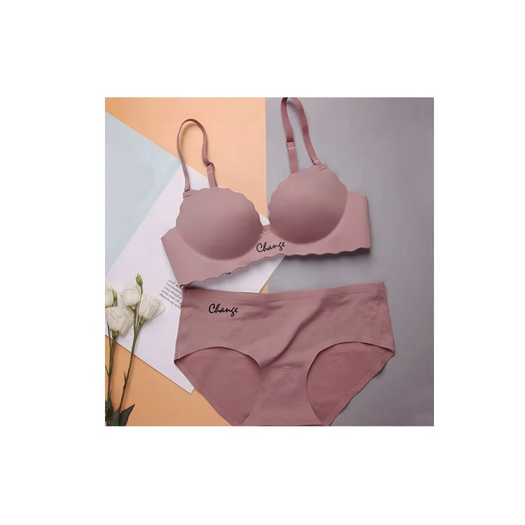 

Trendy breathable soft comfortable seamless adjustable seamless bra with printing logo for student