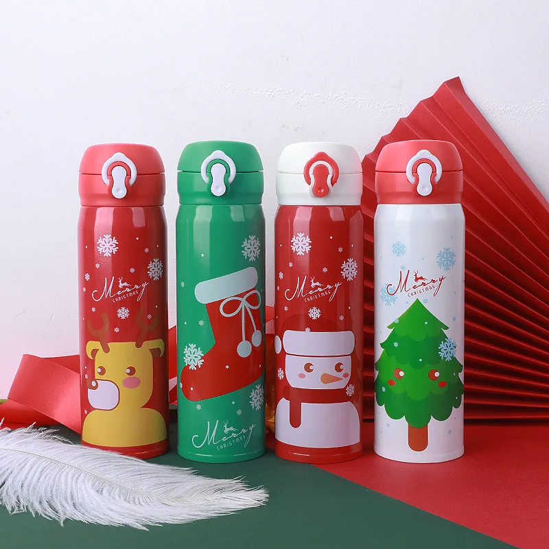 

Mikenda New Style Christmas Insulated Bpa Stainless Steel Water Bottle, Customized color