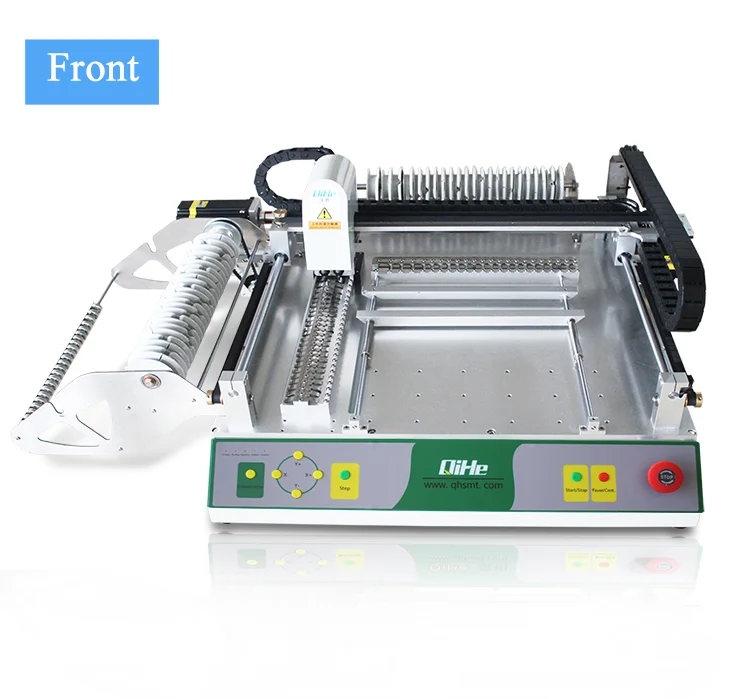 Low Cost LED Chip Mounter Machine,SMD Pick and Place Machine 46 Feeders/Mute Vacuum Pump/2HD CCD Camera/TVM802B