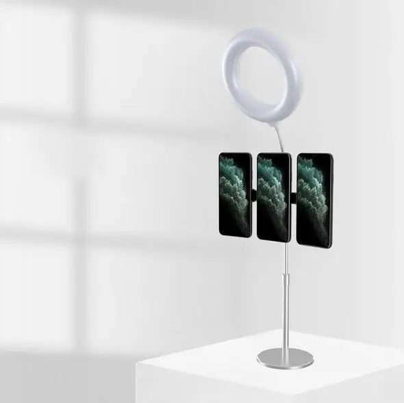

Tablet phone holder REKd2 lazy phone holder, Silver rose golden
