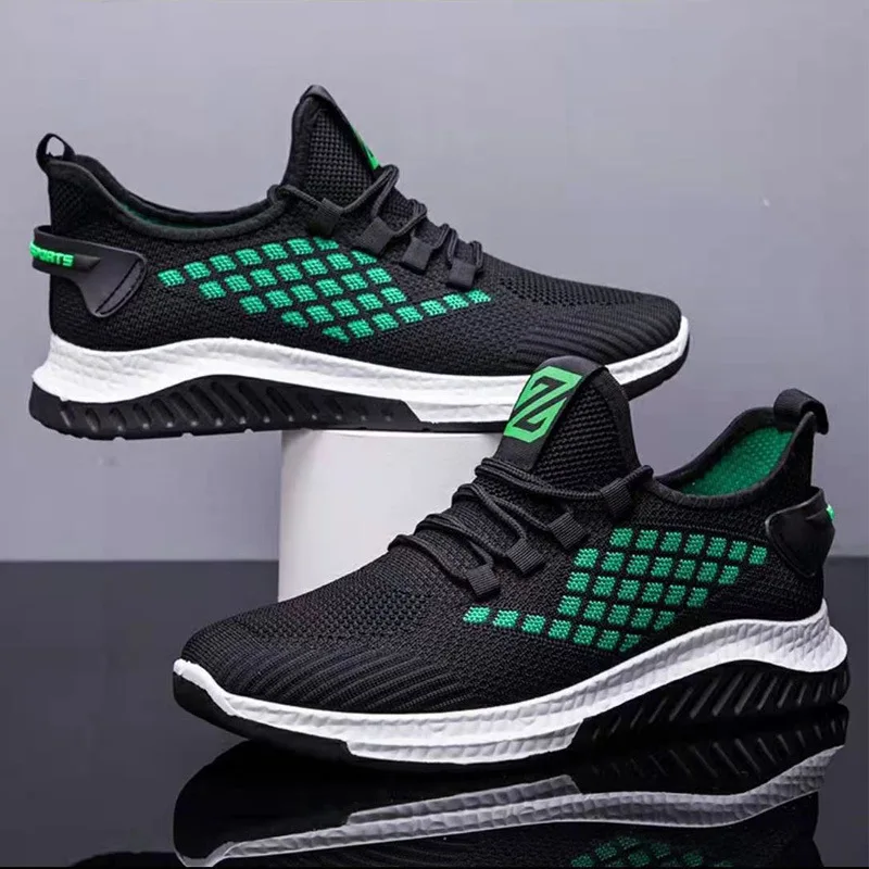 

Factory Supplier Wholesale Custom Logo Fashion Sneakers Men Casual Sport Shoes Breathable Running Shoe Mens, 3 colors