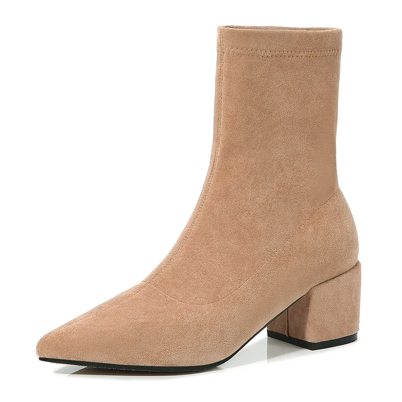 

New Arrival Hot selling Ladies Boots High Heel Spring Winter Boots Women Shoes