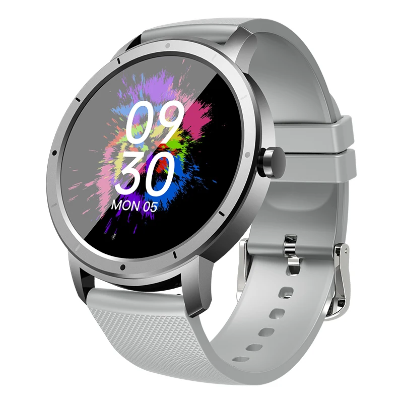 

2020 custom logo sdk odm customize wifi os wear silicone bands with oxygen blood pressure monitor wearfit app hybrid smart watch