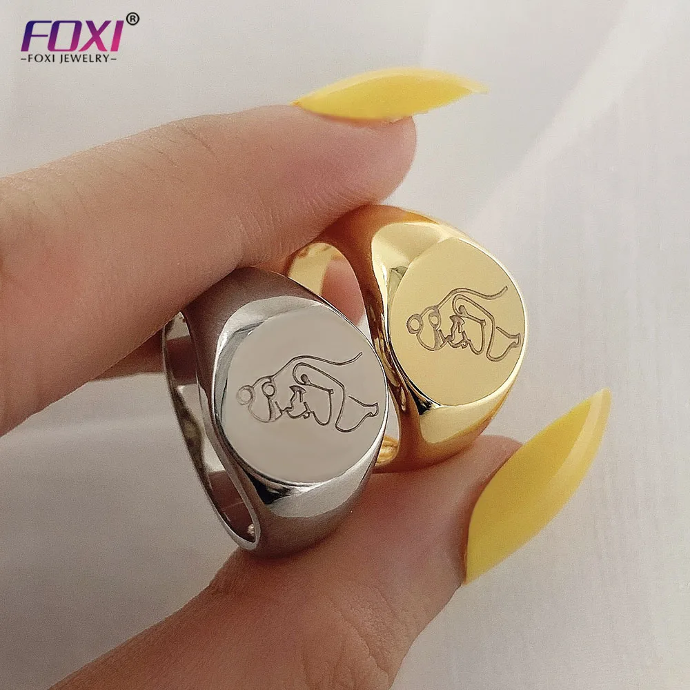 

wholesale fashion gold cz Mama/MoM/mom ring a perfect mother day jewelry gifts 2021