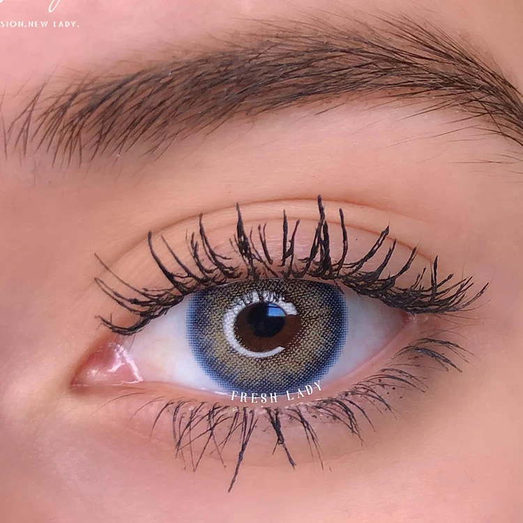

Fresh lady Wildcat cosmetic prescription Color Contact Lens Wholesale, Brown,green, blue