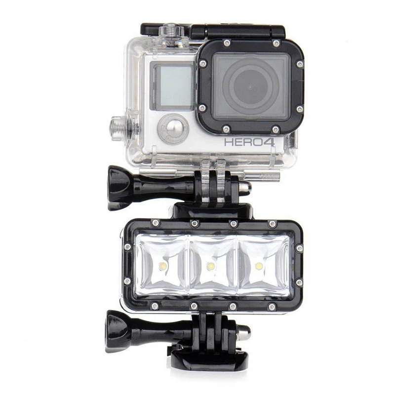 

Best Selling 30M Waterproof Underwater Diving Light for GoPro Hero, Black