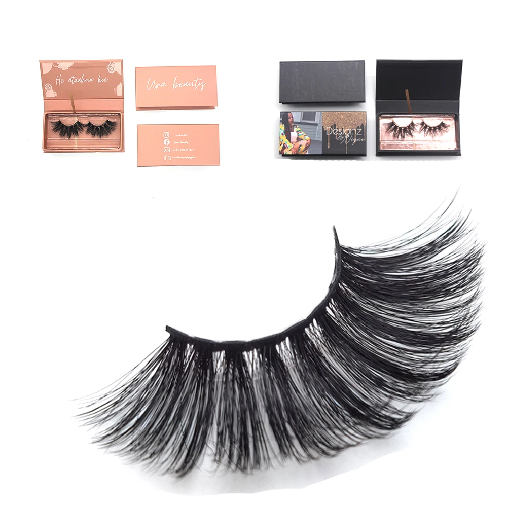 

DW wholesale soft vegan rich lash 3d faux silk 25mm mink eyelashes private labe wispy bulk vendors, Natural black