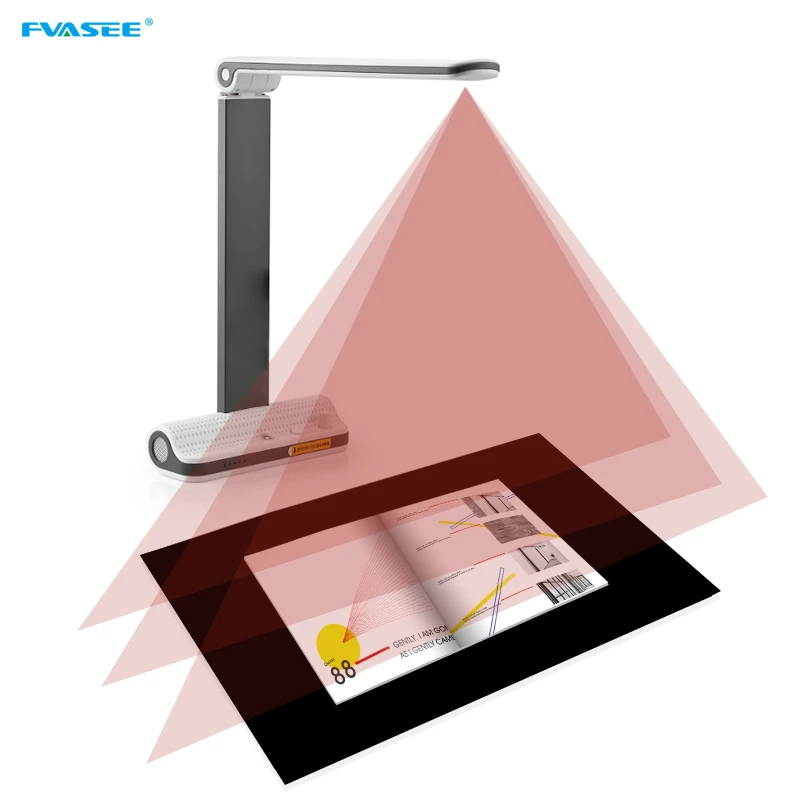 

FVASEE High Resolution Speed Presentation Whiteboard Digital Visualizer Book Camera Scanner